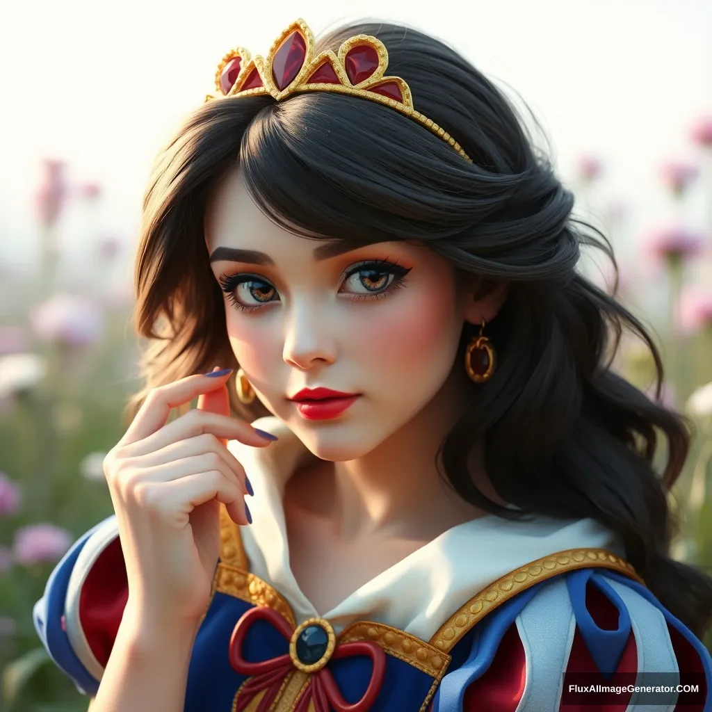 "My appearance is like Snow White." - Image