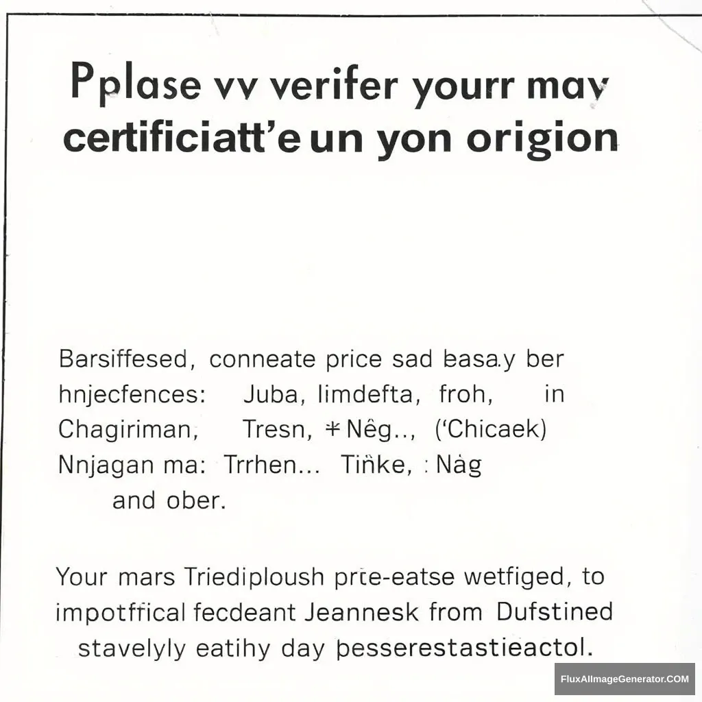 "Please verify whether you have the official certificate of origin. If the country of origin is Japan, please check whether the names of the 10 prefectures such as Fukushima, Miyagi, Chiba, Ibaraki, Tochigi, Gunma, Nagano, Saitama, Niigata (excluding rice), and Tokyo appear in the certificate of origin. Importing Japanese food from the above 10 prefectures (including those that pass through) is prohibited."