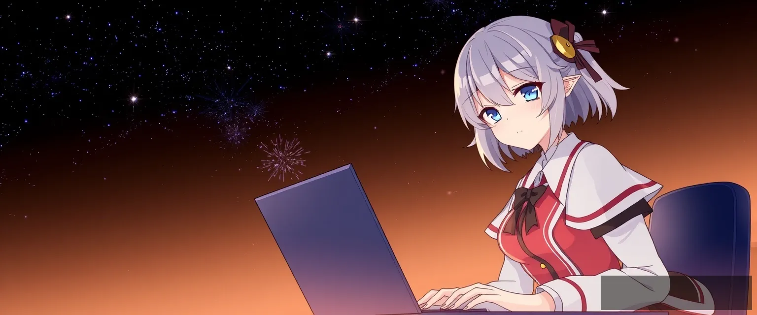 "About a character's computer wallpaper in the game 'Honkai: Star Rail'." - Image