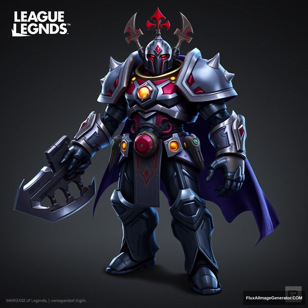 "League of Legends' Mordekaiser Space Soldier skin!" - Image