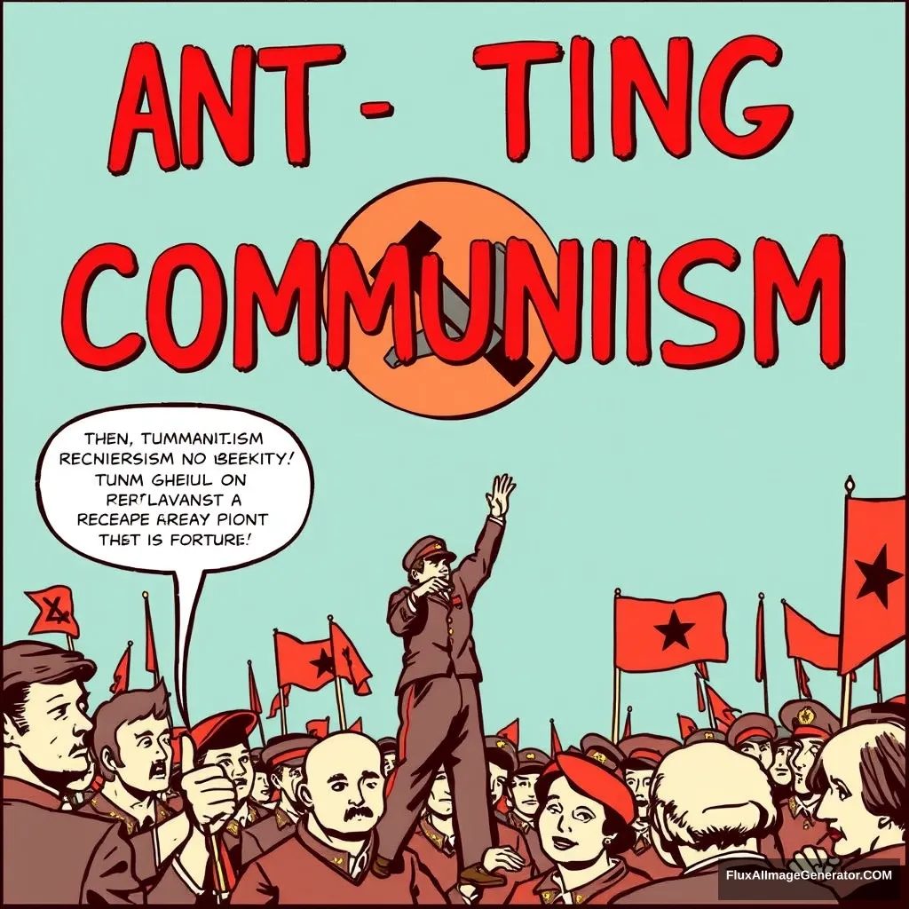 Anti-communism comics - Image