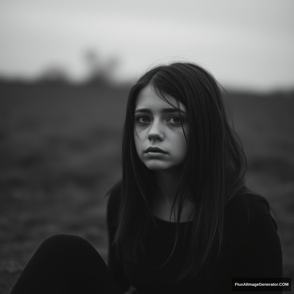 Killed sad girl - Image