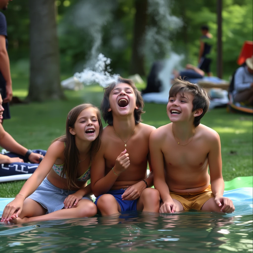 Summer campers feel the effects of a potent aphrodisiac. - Image