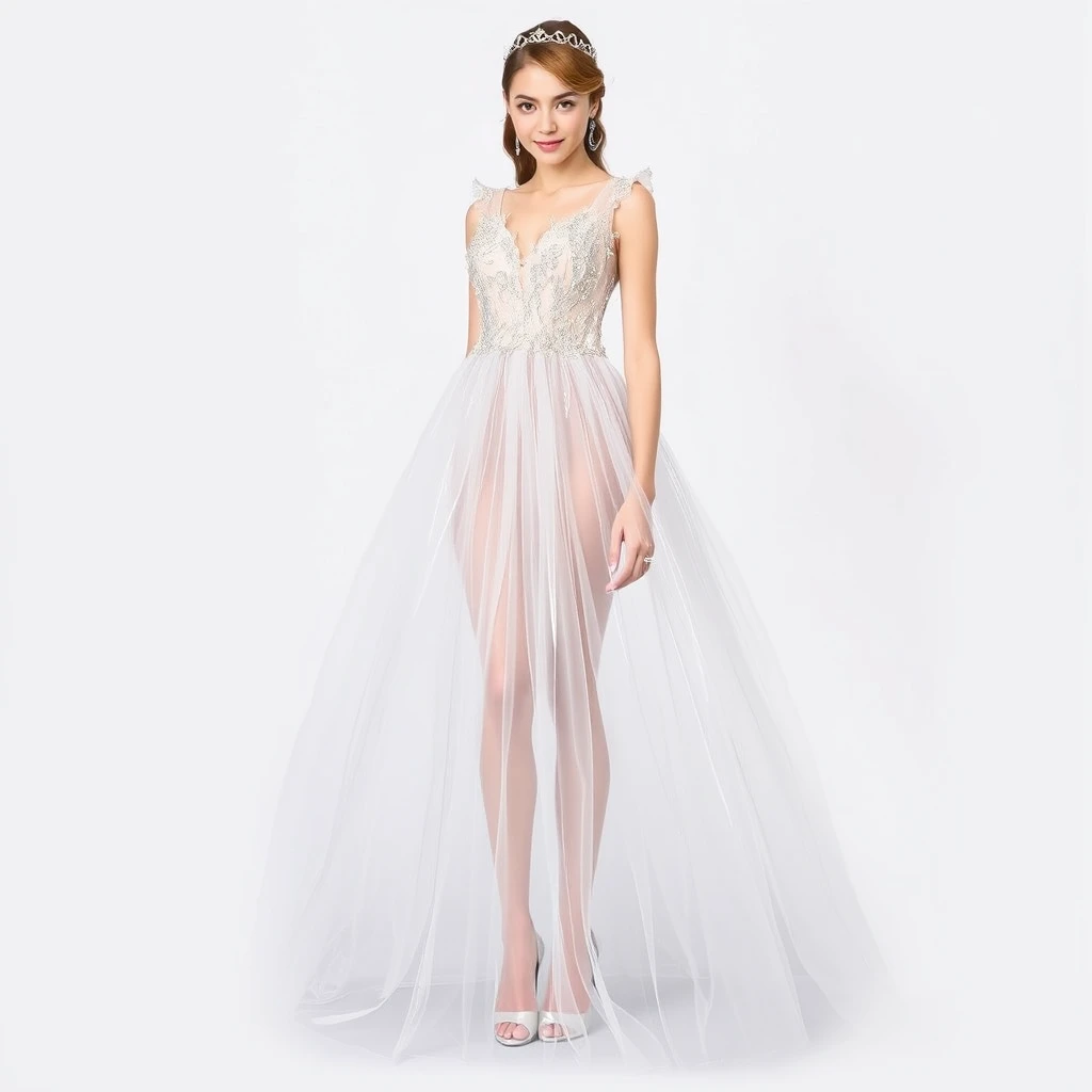 transparent dress princess - Image