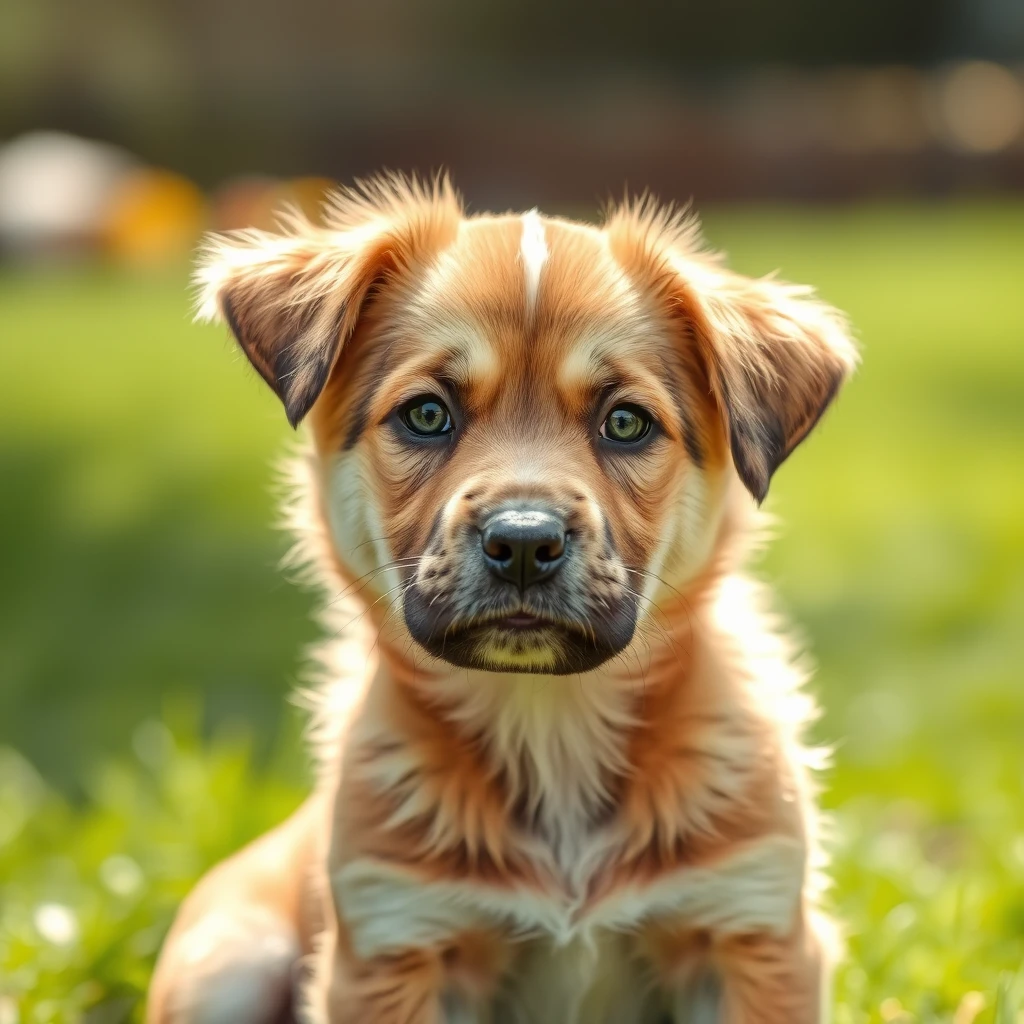 portrait of a puppy