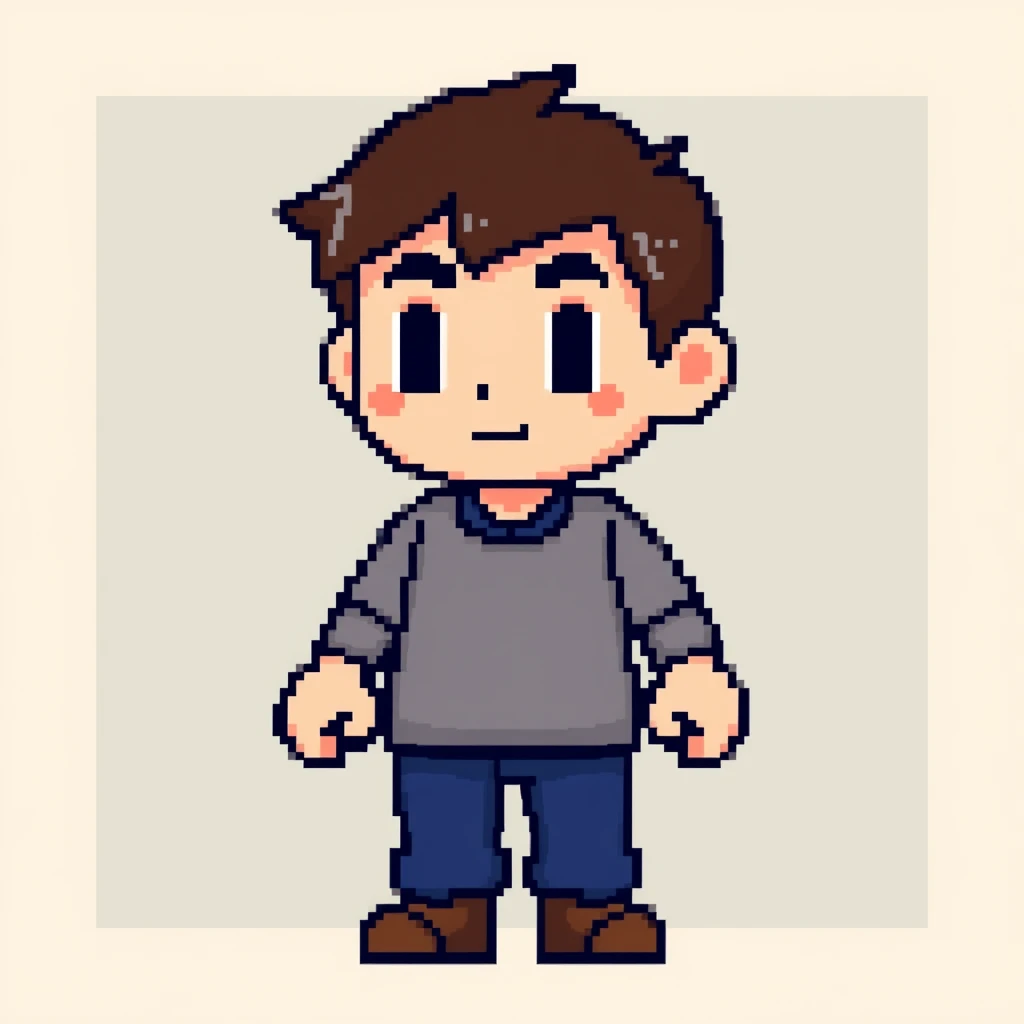 NES game character pixel