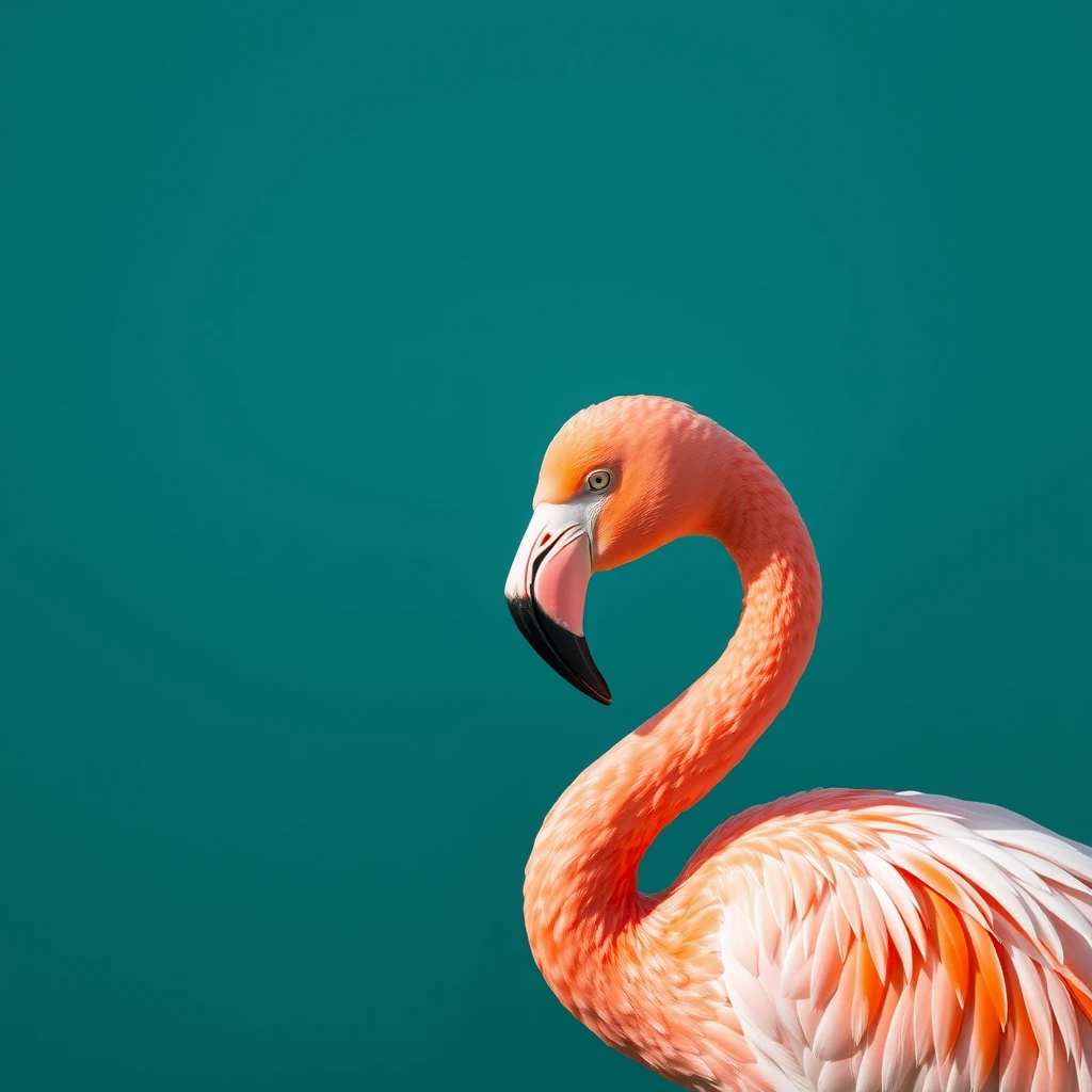 A flamingo bird