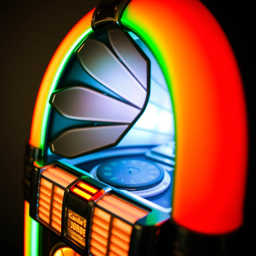 Jukebox, phonograph, macro - Image