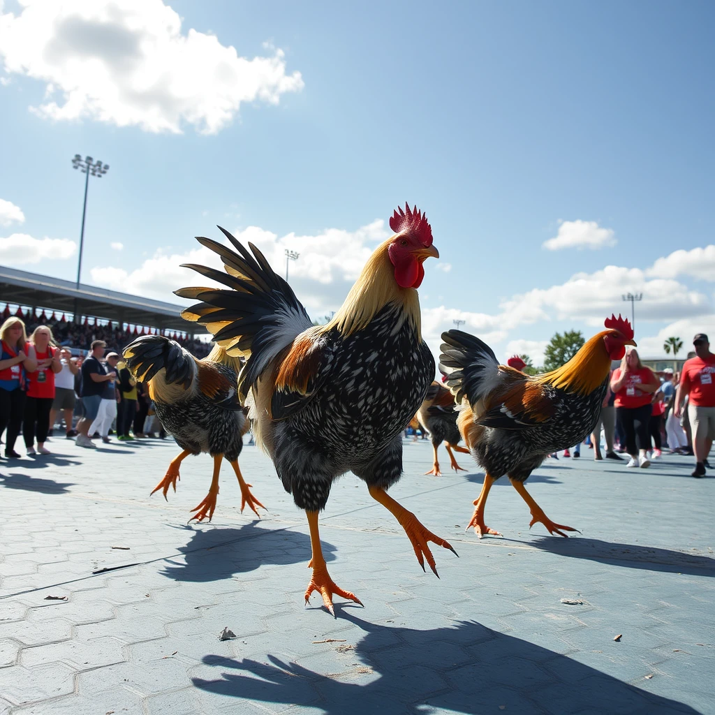 Headless chicken olympics