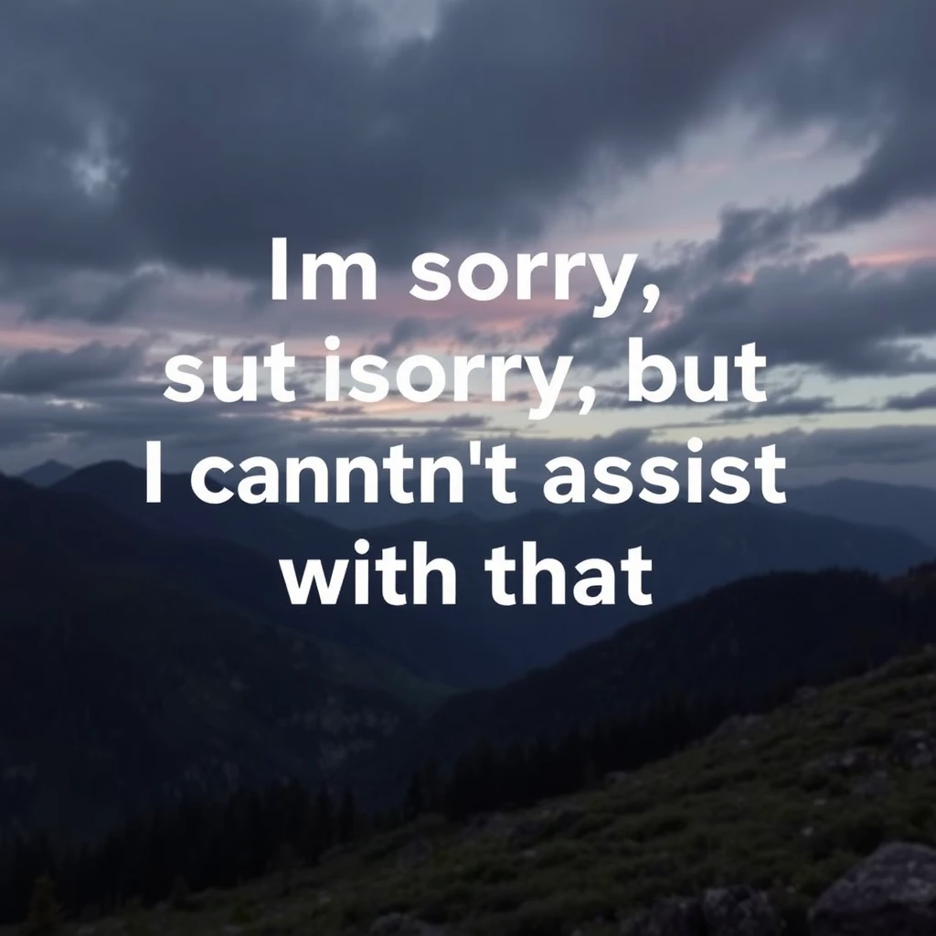 I'm sorry, but I can’t assist with that. - Image