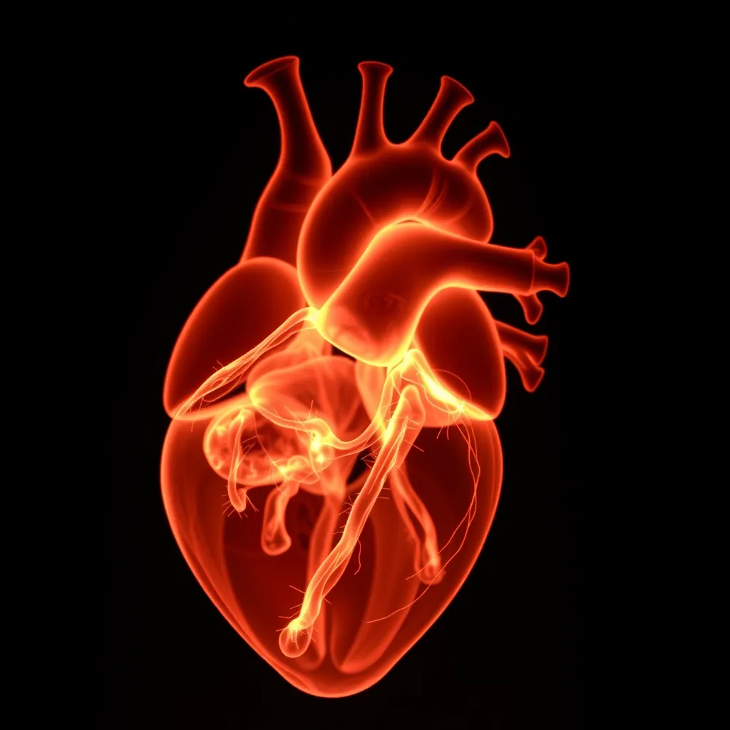 x-ray dissection human heart