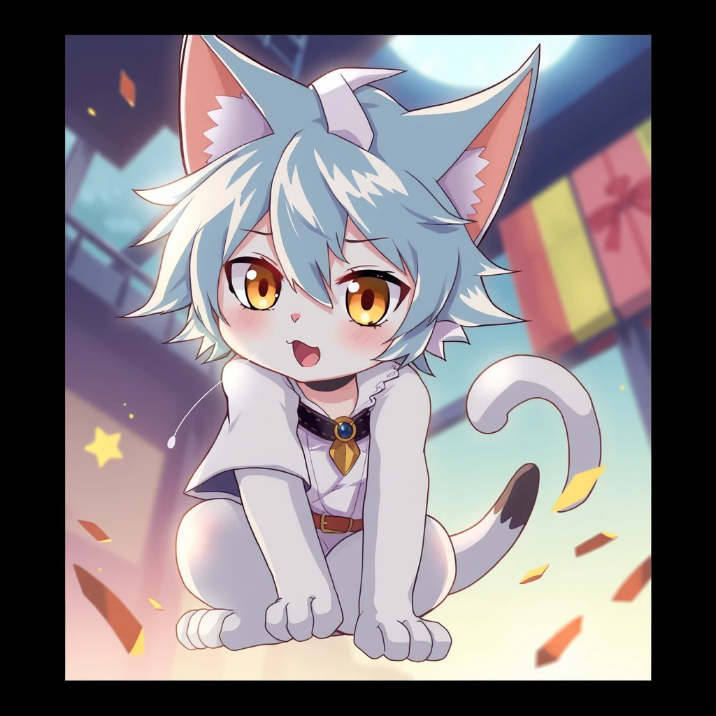 anime catboy - Image