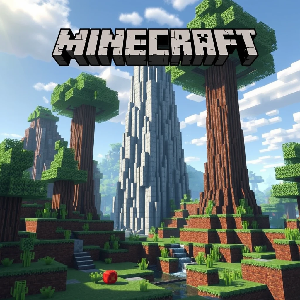 Minecraft mais réaliste - Image