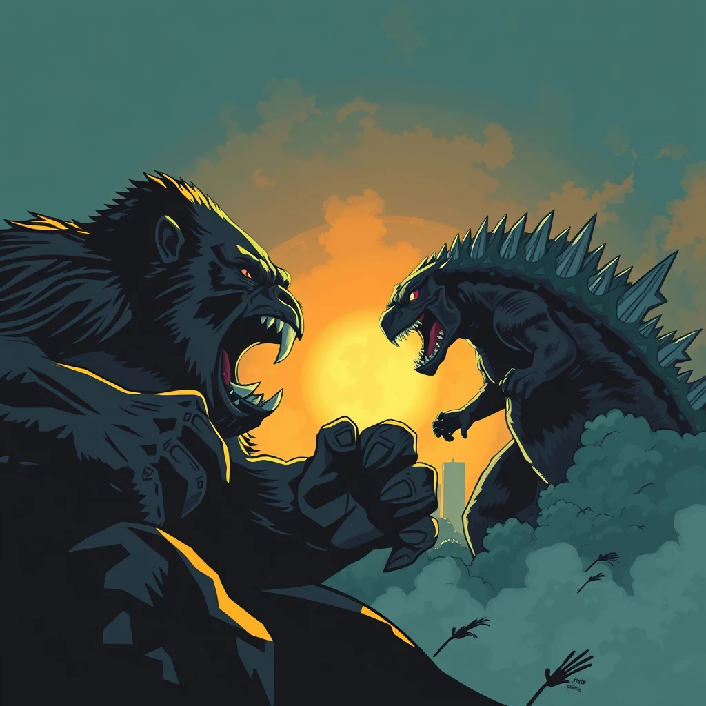 Kong vs Godzilla