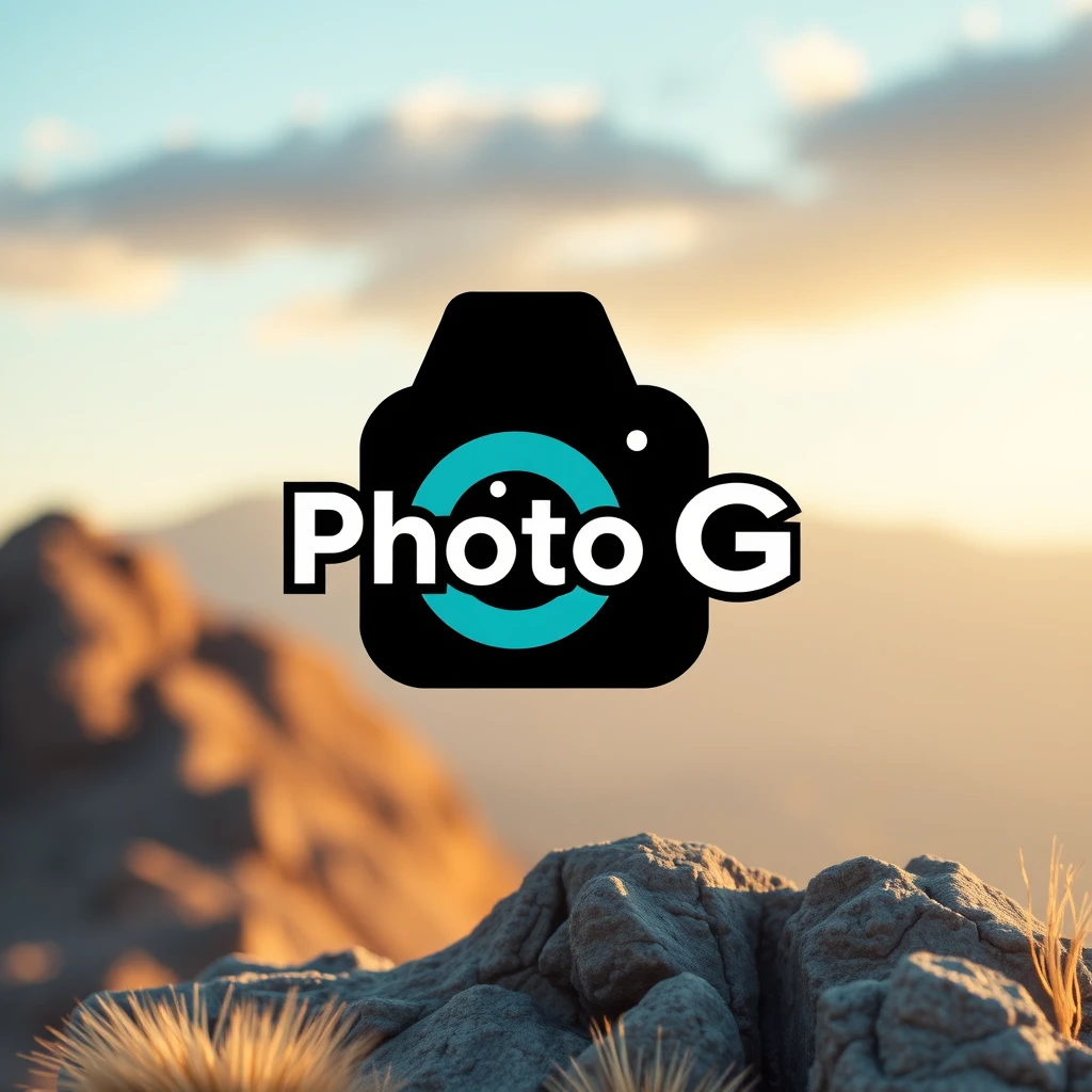 create a logo 'PhotoG' - Image