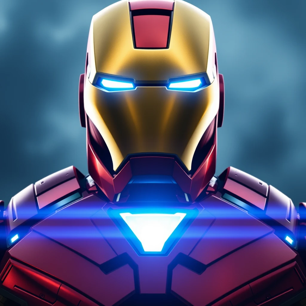 "LD" blue logo in Iron Man - Image