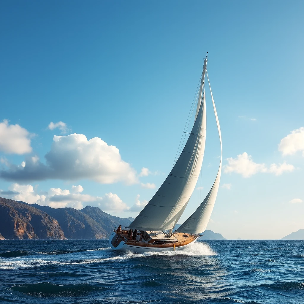 sail with the wind - Image