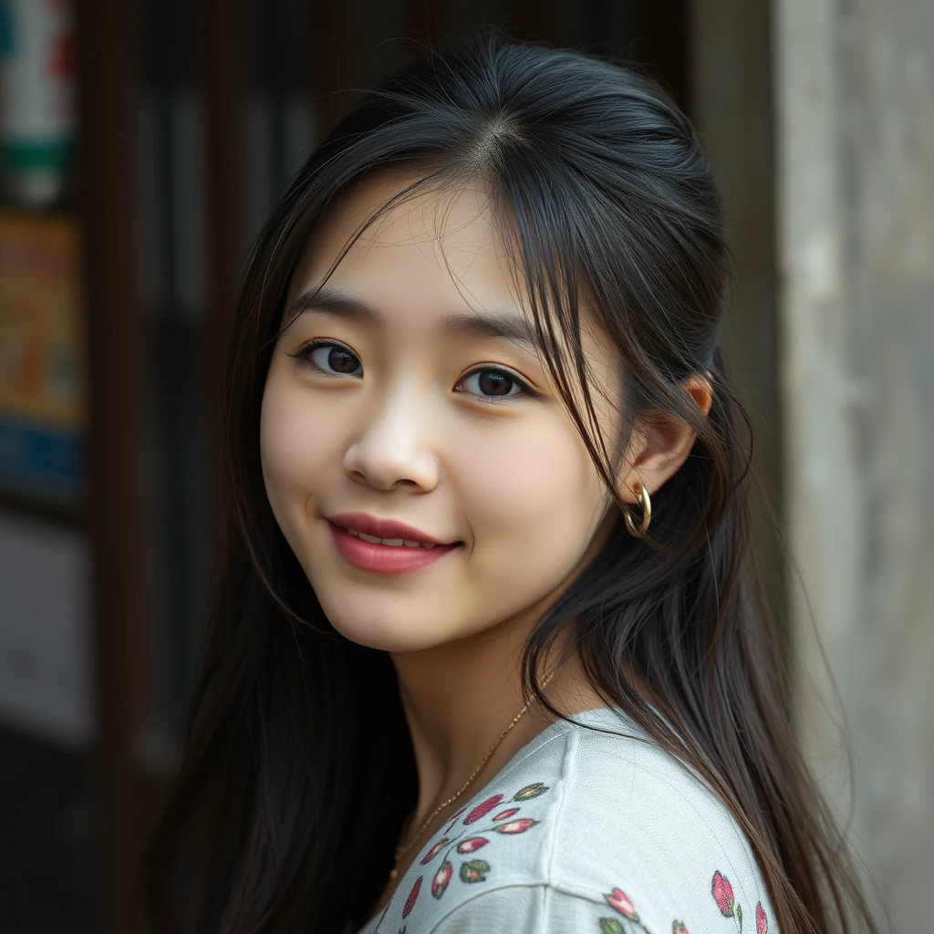 A 24-year-old Chinese girl - Image