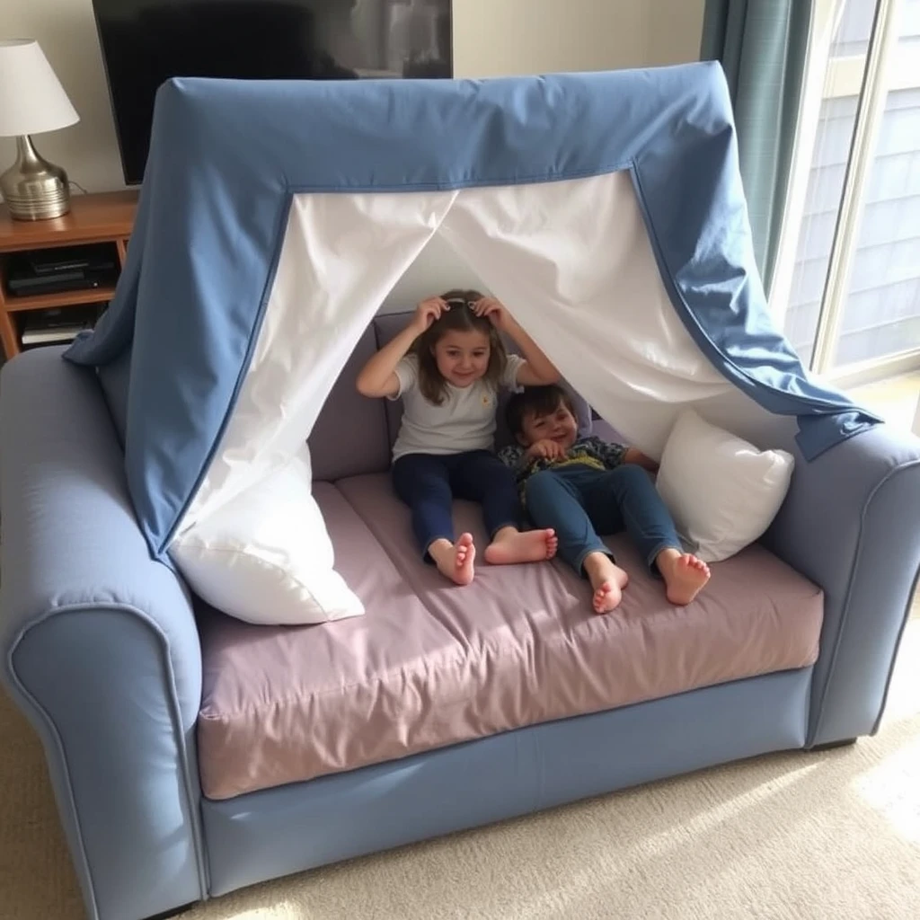 Here’s the play sofa we just received! As soon as I opened the package, I could see that each piece was neatly packed and felt of high quality. Look at this soft material—it's designed with my kids' safety and comfort in mind. The best part is that it can be rearranged however you like, fitting all of my kids' play needs.

You see, my kids couldn’t wait to start playing! My oldest son, Tom, loves turning it into a fort, while my little daughter, Lily, prefers making a cozy little nook. For a big family like ours, having a sofa that can be rearranged so easily is a lifesaver.

This play sofa is just perfect for our home. It’s not just a comfy place to sit; it’s a platform for my kids to unleash their creativity. Whether for play or relaxation, it meets all of our family’s needs. And when they’re done playing, I can quickly put everything back together and the living room looks tidy again—so convenient!

I’m so glad I found this play sofa for my kids. Seeing them so happy makes all the effort worth it. If you have kids as energetic as mine, or if you just want to add a bit of fun to your home, I highly recommend trying out this play sofa. I guarantee you’ll love it as much as I do!