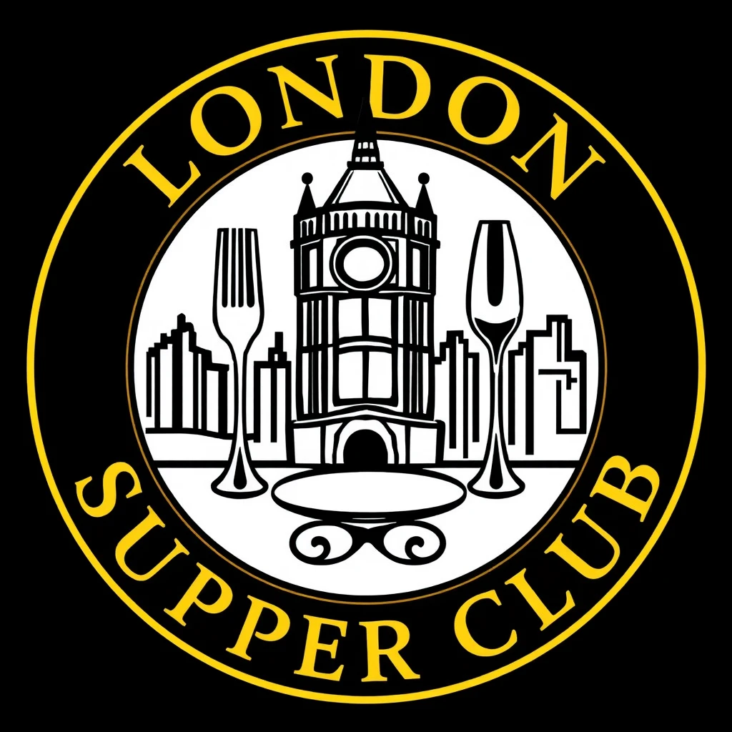 Logo for a club called “London Supper Club” - Image