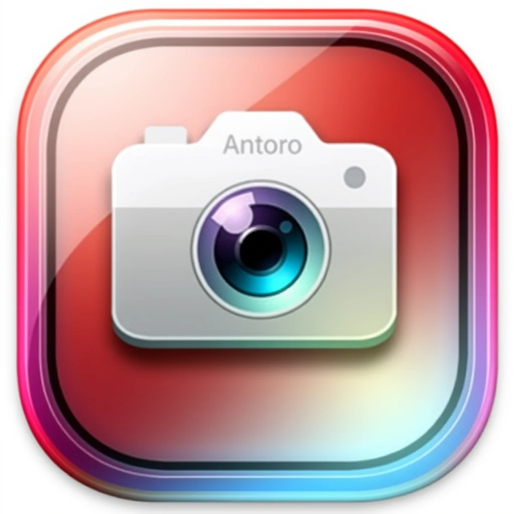 an app icon with camera