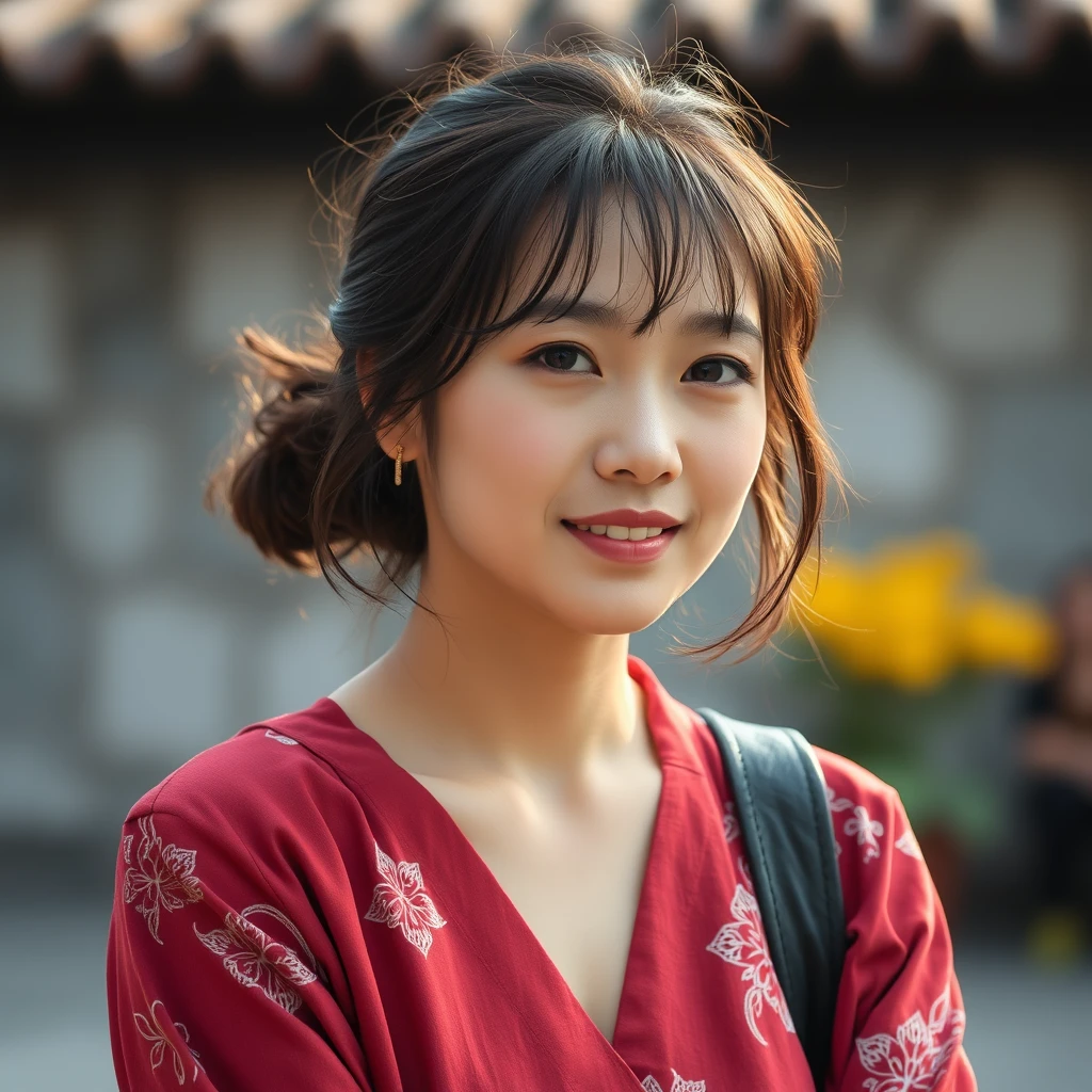 an Asian woman