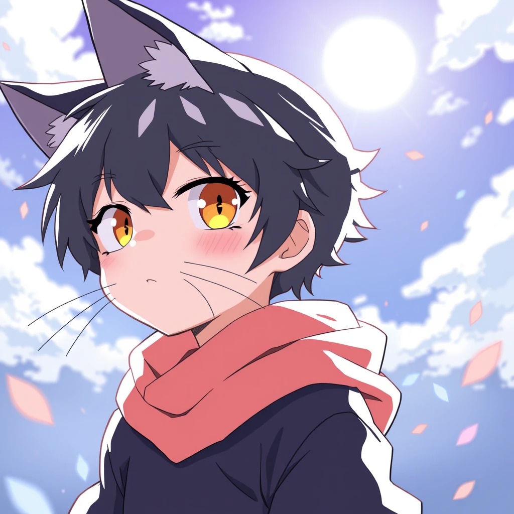 anime cat boy