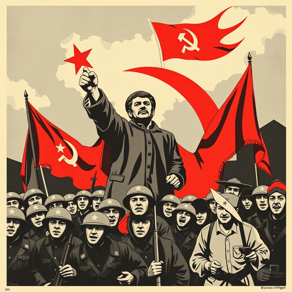 a poster of communism - Image