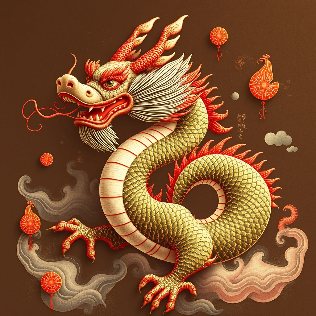 Chinese traditional dragon

 - Image