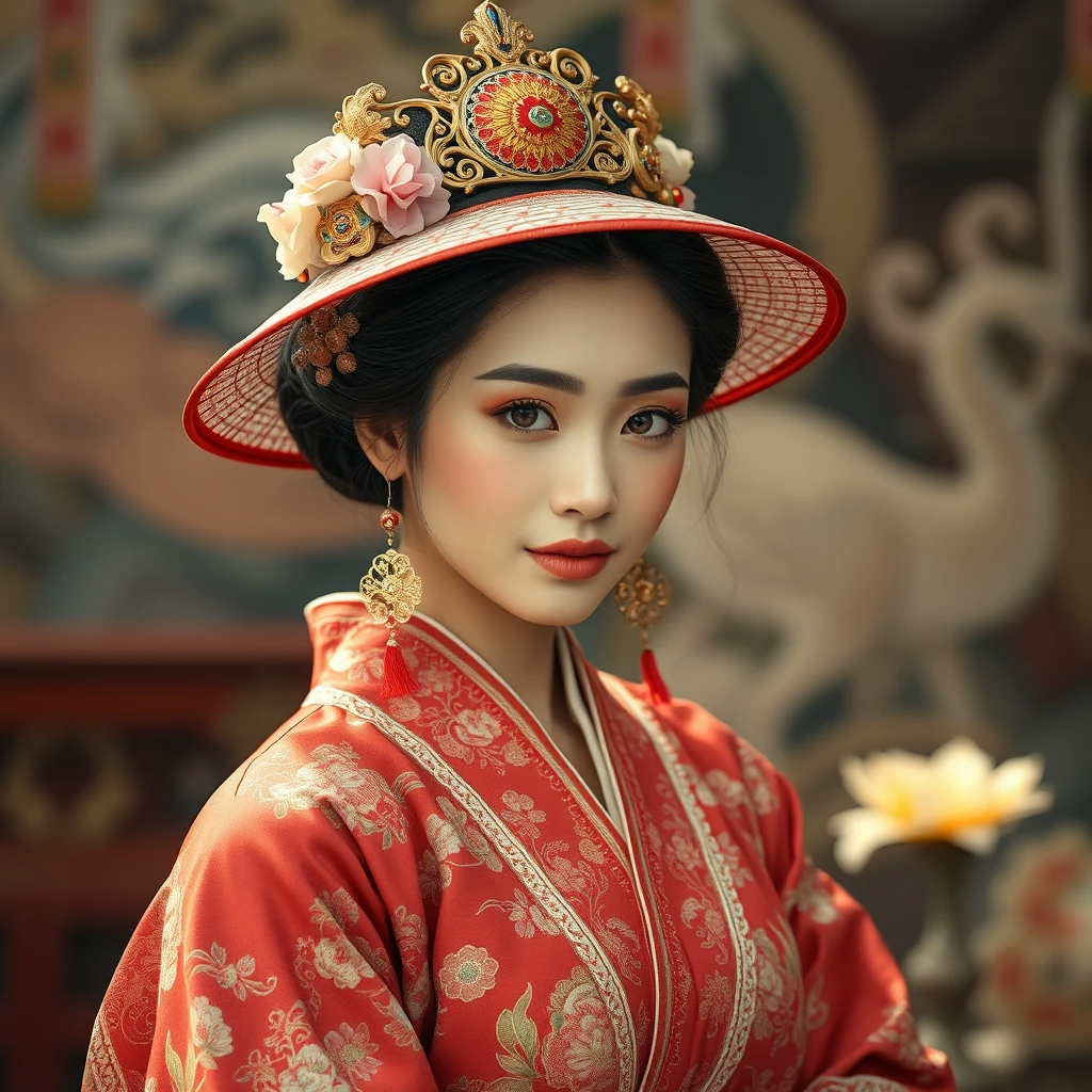 An Oriental beauty