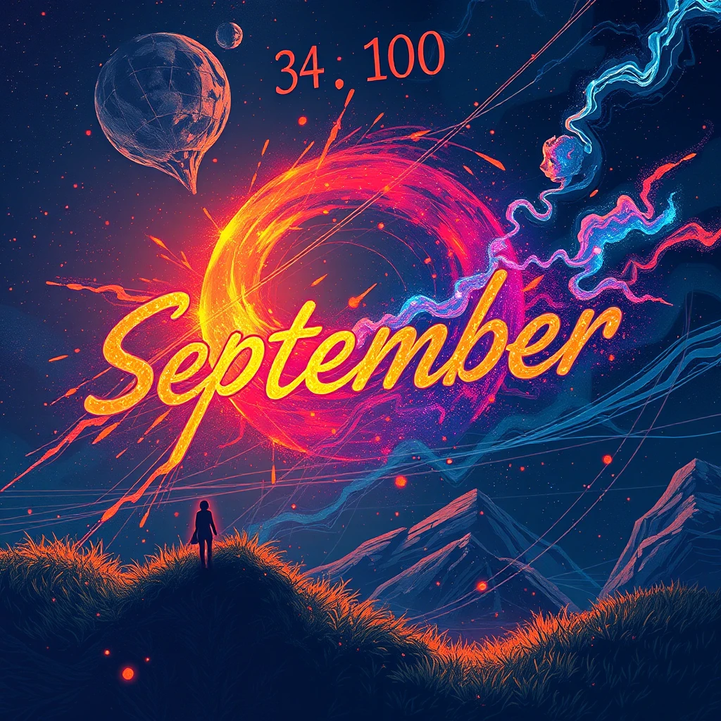 'text 'september digital' in an amazing artwork