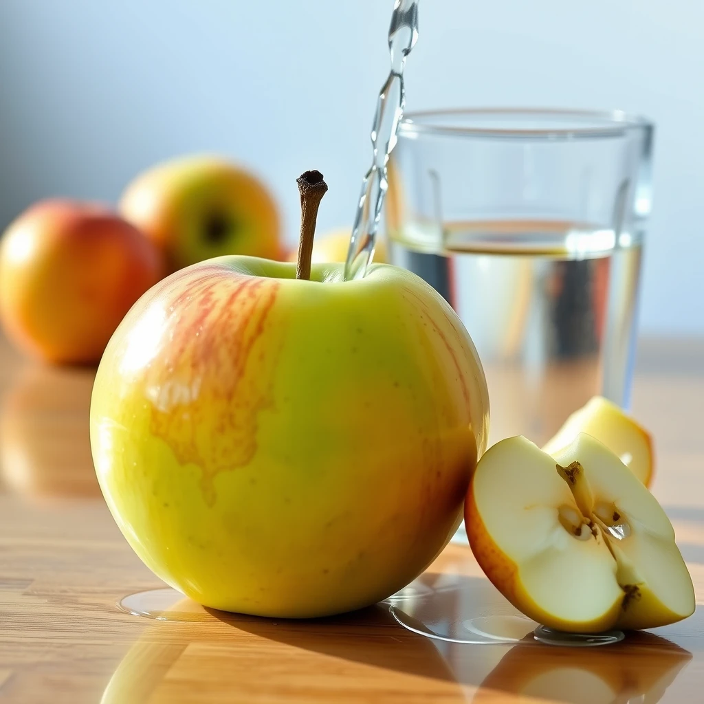 apple, eat, water - Image