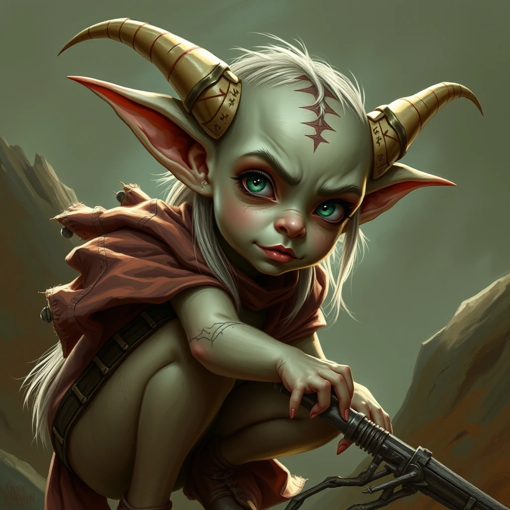 A goblin girl