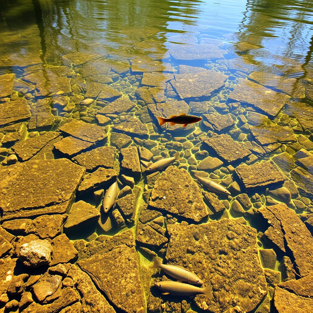 'The clear, continuous stream, the chirping of crickets, fish swimming. A pristine space.' - Image