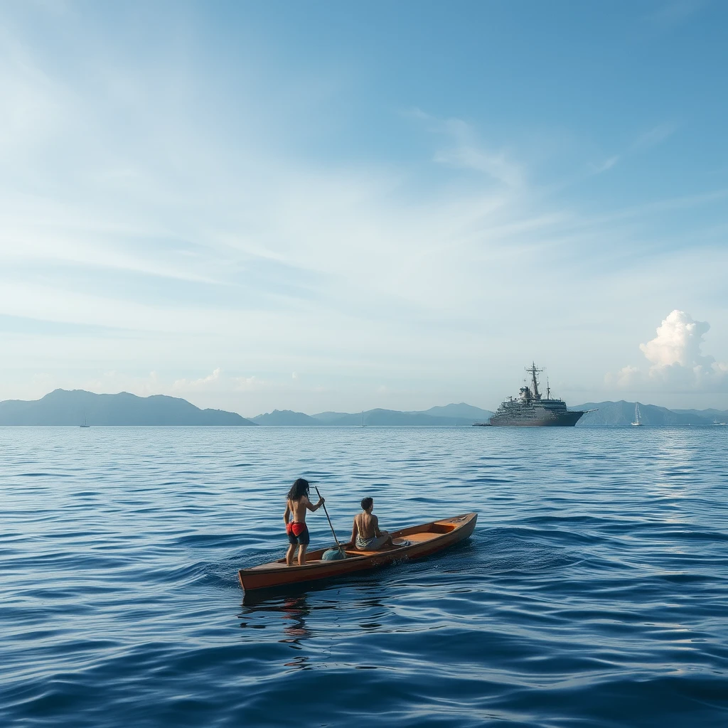 "An alien in the South China Sea." - Image