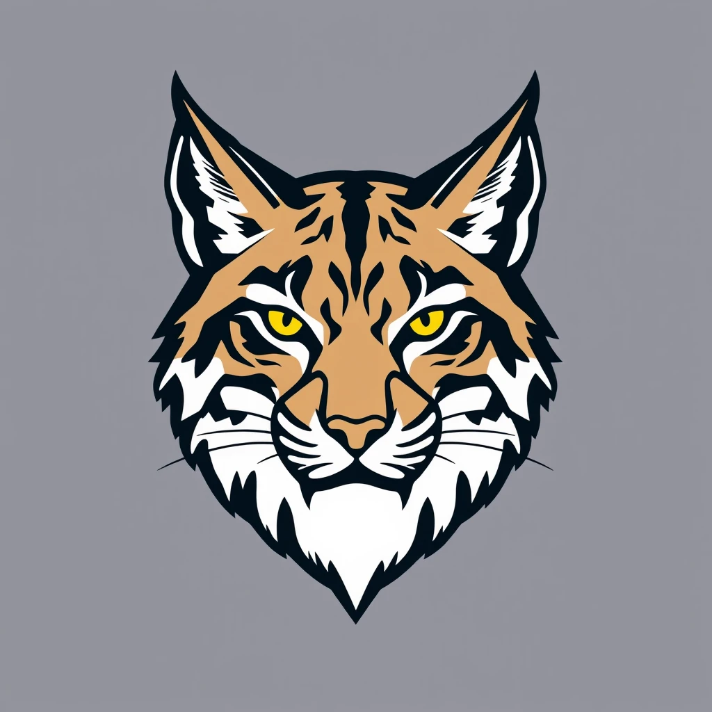 outline of a Lynx head logo