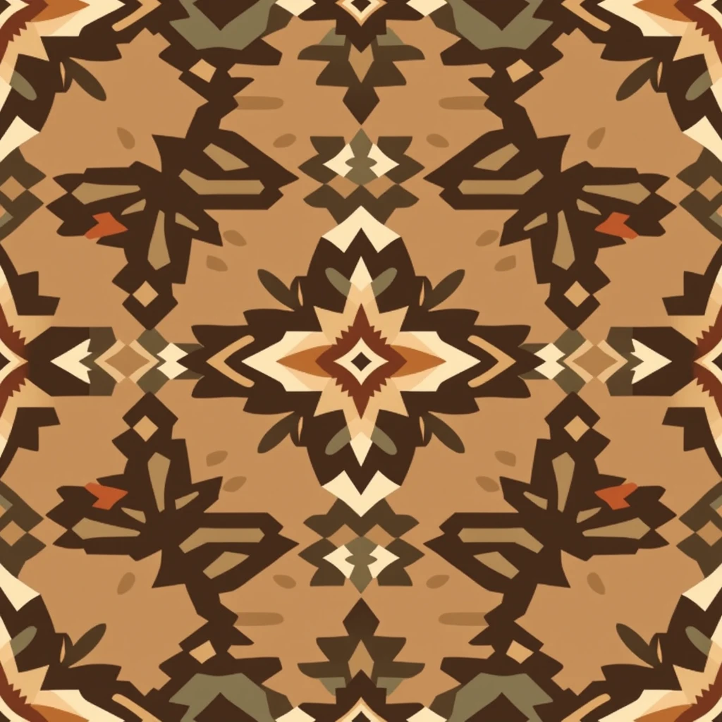 Aztec seamless pattern.