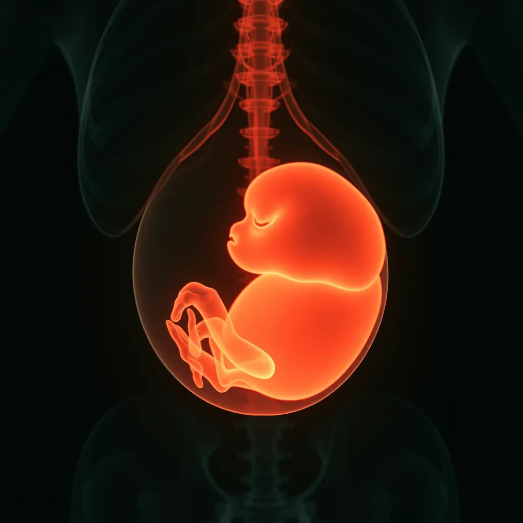 xray human womb