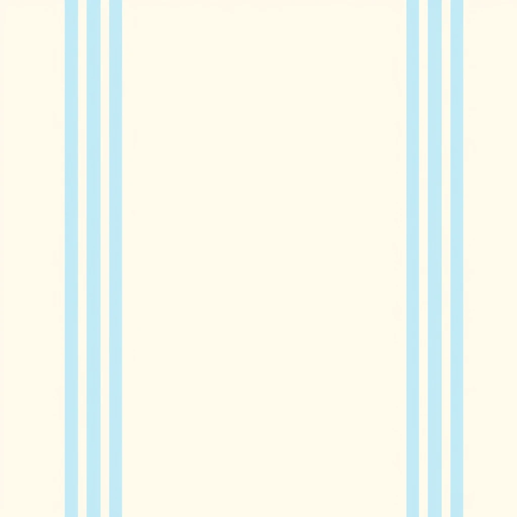 Beige background with light blue vertical stripe pattern, minimalist style with evenly spaced stripes.