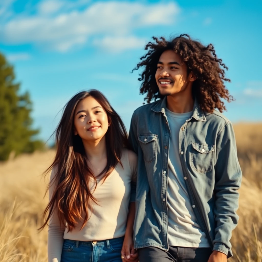 couple, daily, lifetime, full length, young, - Image