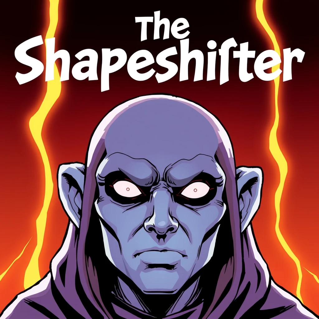 Front of a new comic book called the shapeshifter. - Image