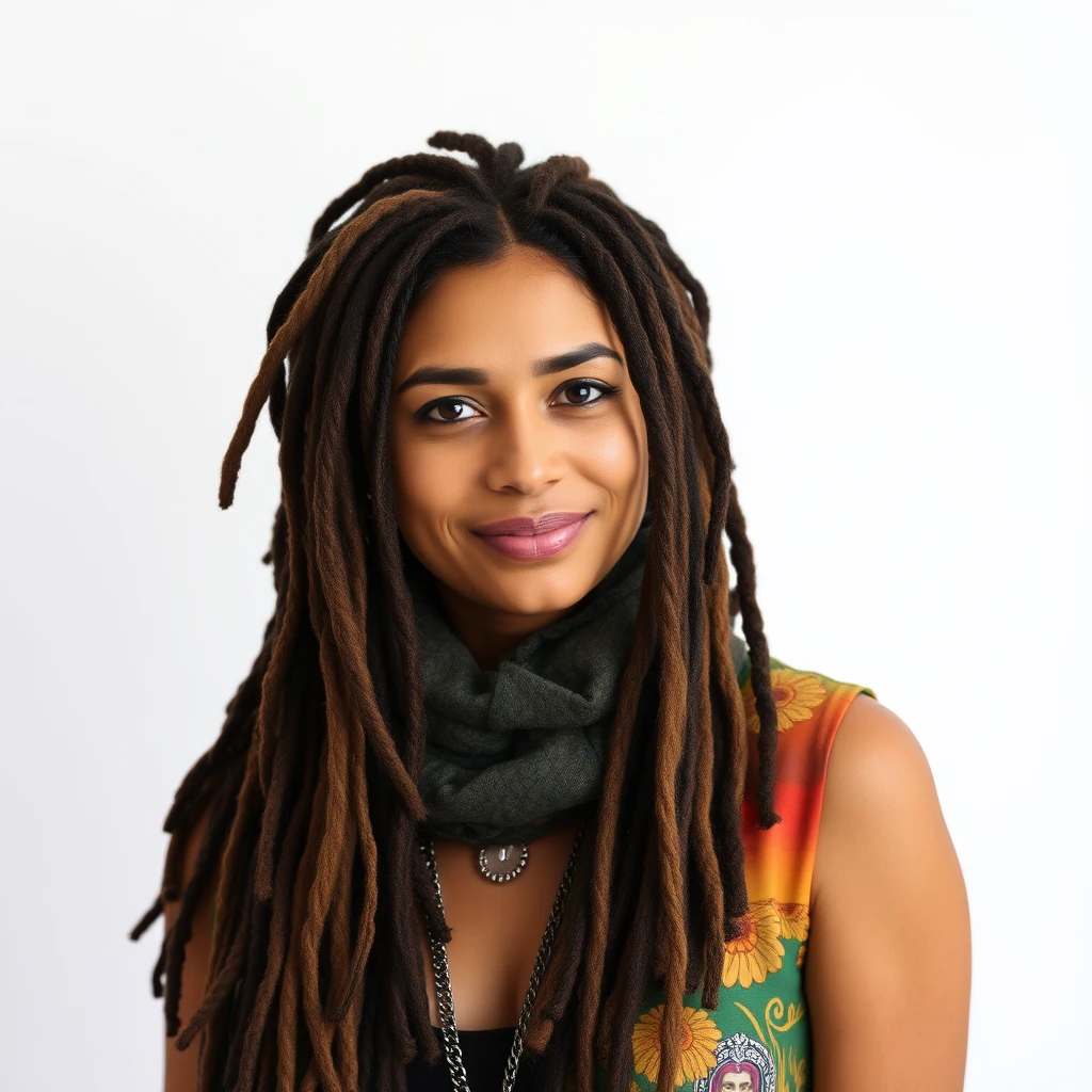 Anita Sarkisian with dreadlocks - Image