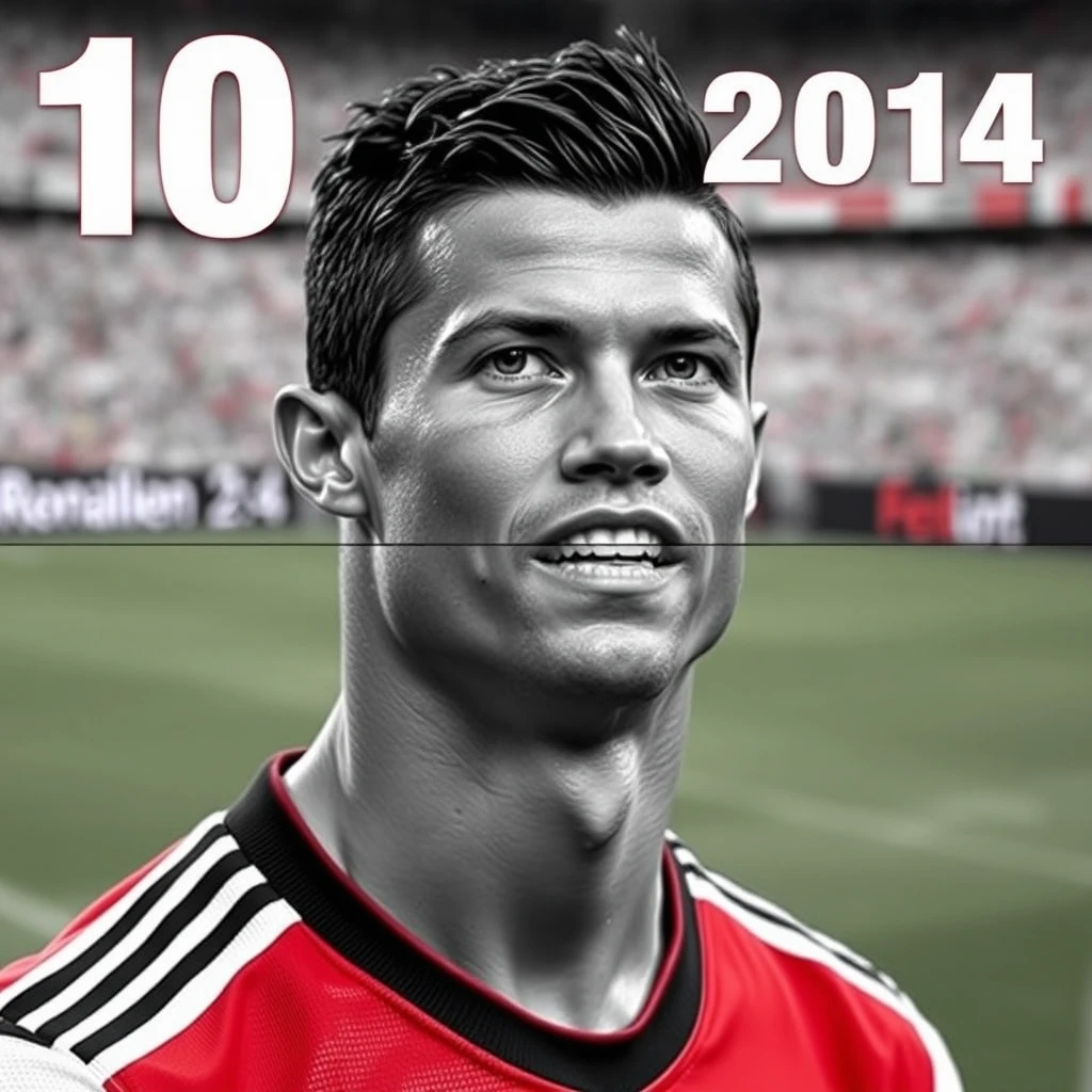 Cristiano Ronaldo after 10 years