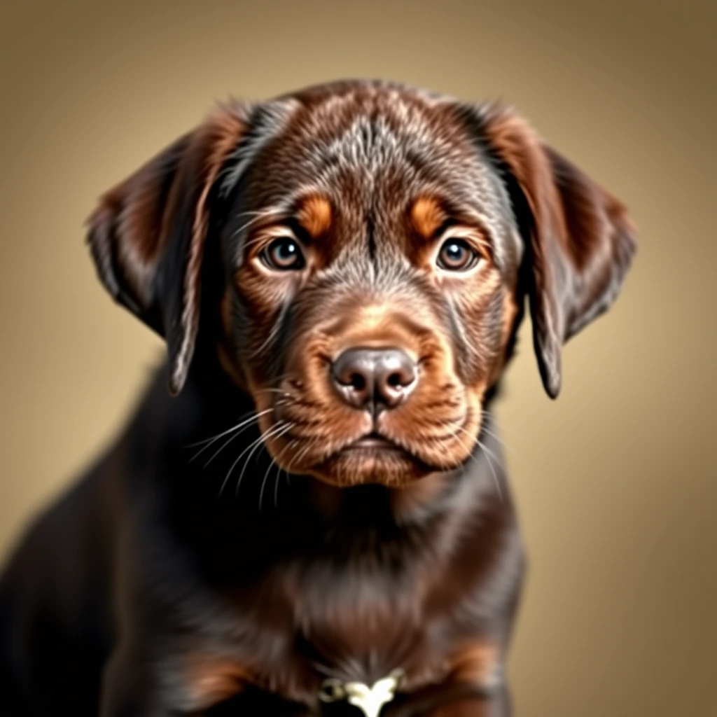 portrait of a Labrador puppy - Image