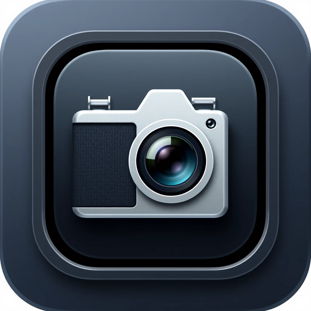 an app icon with camera