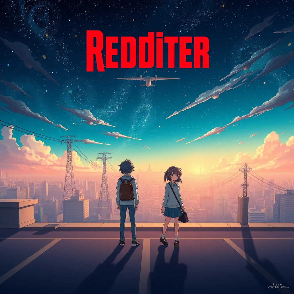 Anime movie "Redditer" poster