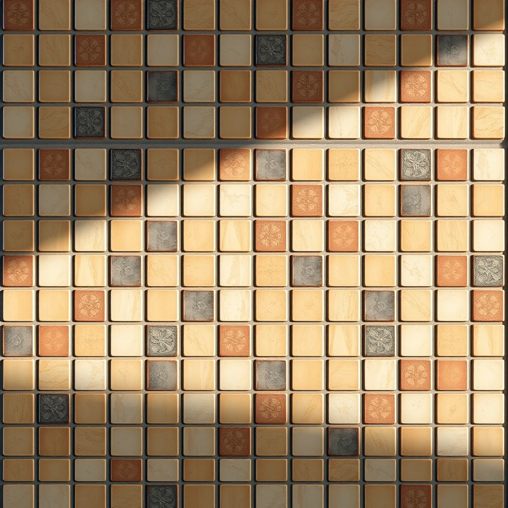 "sidefx Houdini render" "mosaic patterned tiles"