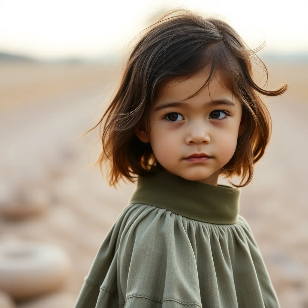 young female girl wearing skirt - Image