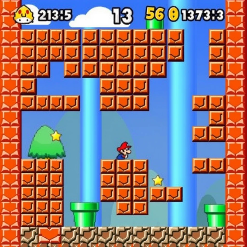 Mario gameplay screenshot - Image