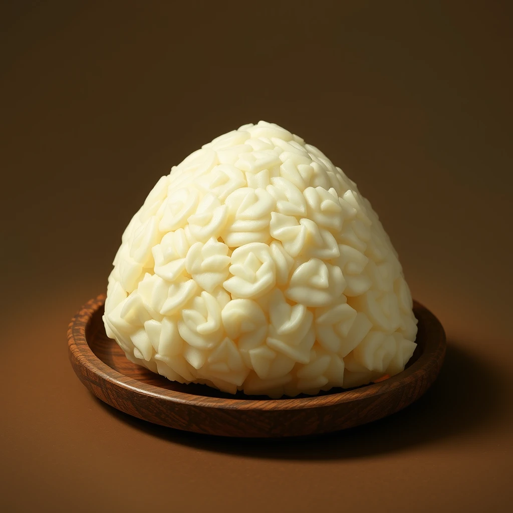 "Literary youth style, triangular rice ball." - Image